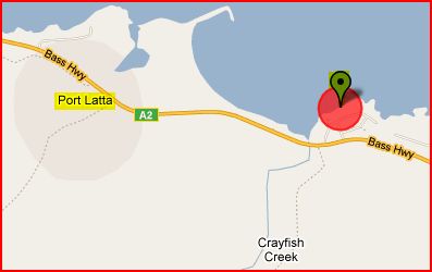 Crayfish Creek Beach